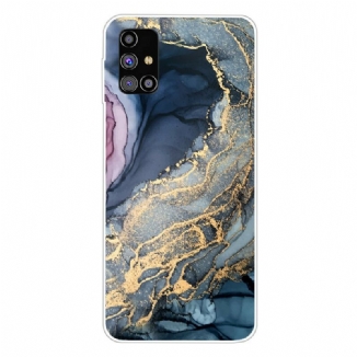 Coque Samsung Galaxy M51 Marbre Coloré