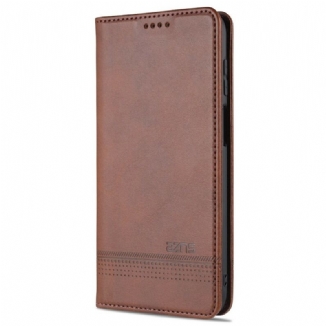 Flip Cover Samsung Galaxy M51 Style Cuir AZNS