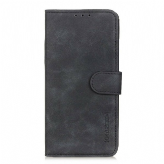 Housse Samsung Galaxy M51 Effet Cuir Vintage KHAZNEH