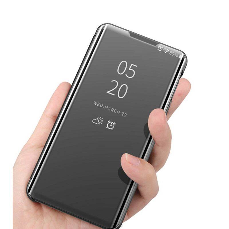 View Cover Samsung Galaxy M51 Miroir et Simili Cuir