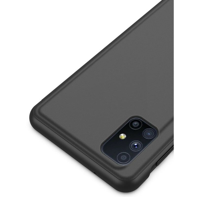 View Cover Samsung Galaxy M51 Miroir et Simili Cuir