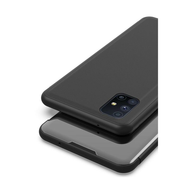 View Cover Samsung Galaxy M51 Miroir et Simili Cuir