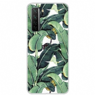 Coque Huawei P40 Lite 5G Multiples Feuilles Vertes