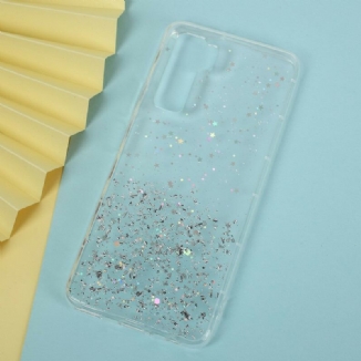 Coque Huawei P40 Lite 5G Poudre Paillettes