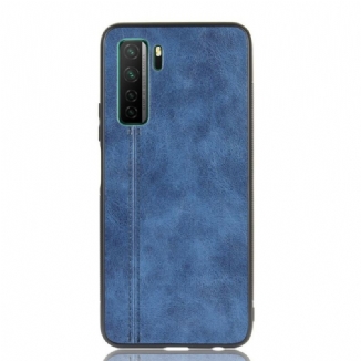 Coque Huawei P40 Lite 5G Style Cuir Coutures