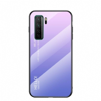 Coque Huawei P40 Lite 5G Verre Trempé Hello