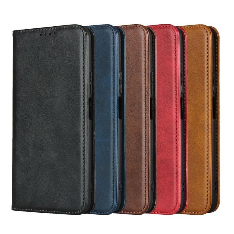Flip Cover Huawei P40 Lite 5G Cuir Véritable
