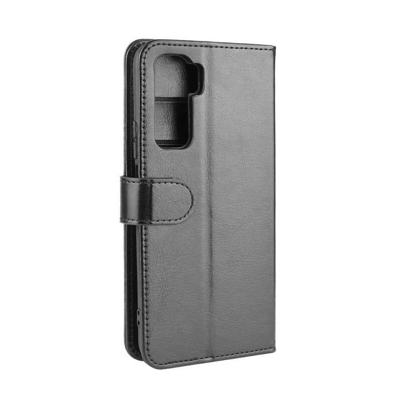 Housse Huawei P40 Lite 5G Effet Cuir Fin