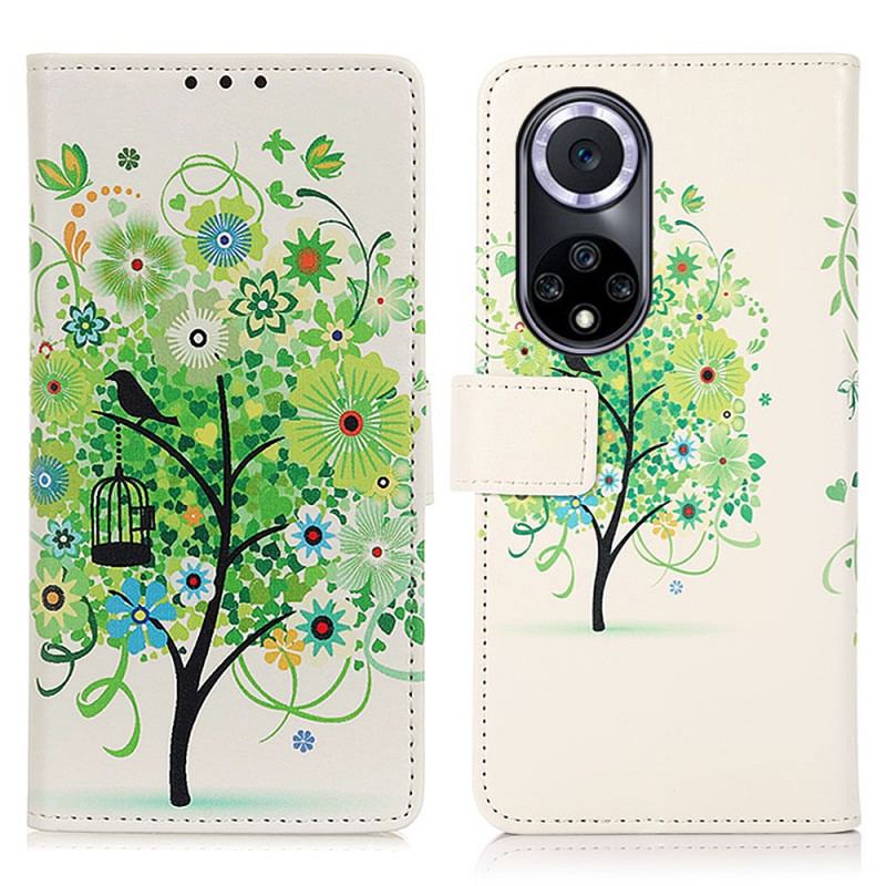Housse Honor 50 / Huawei Nova 9 Arbre Fleuri
