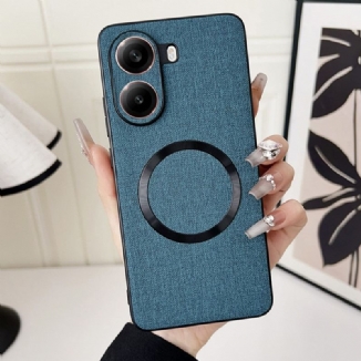 Coque Poco X7 Pro 5G Compatible MagSafe Tissu