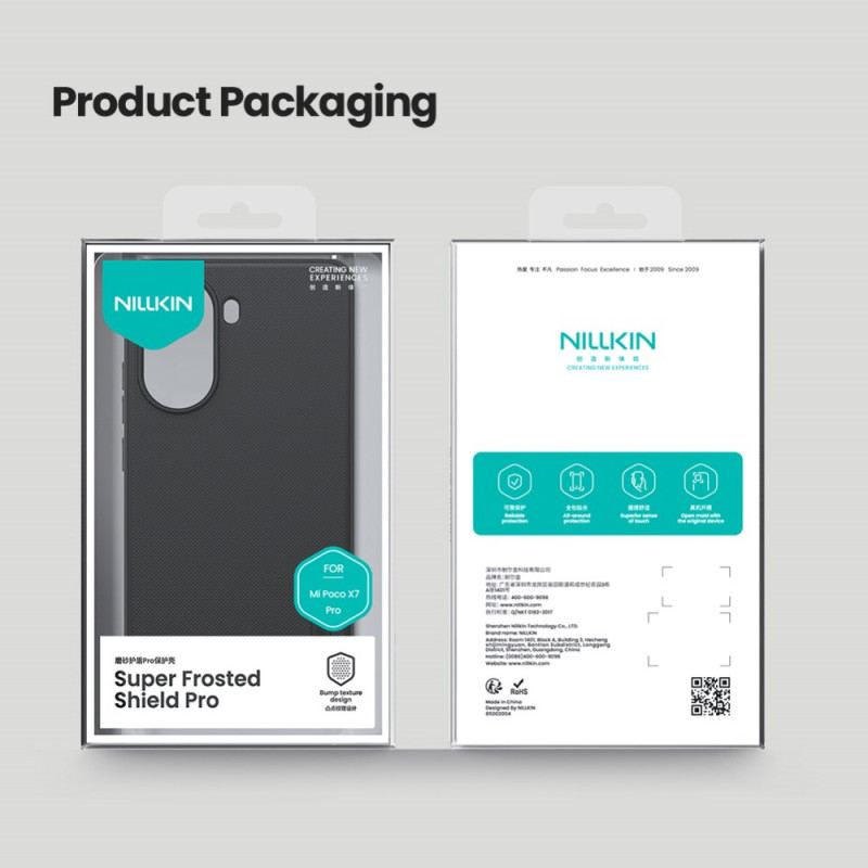 Coque Poco X7 Pro 5G Frosted Shield Pro NILLKIN