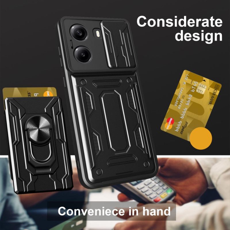 Coque Poco X7 Pro 5G Support et Protection Caméra Coulissante