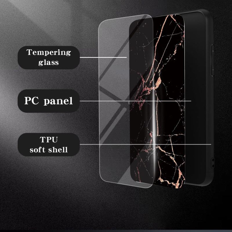 Coque Poco X7 Pro 5G Verre Trempé Marble