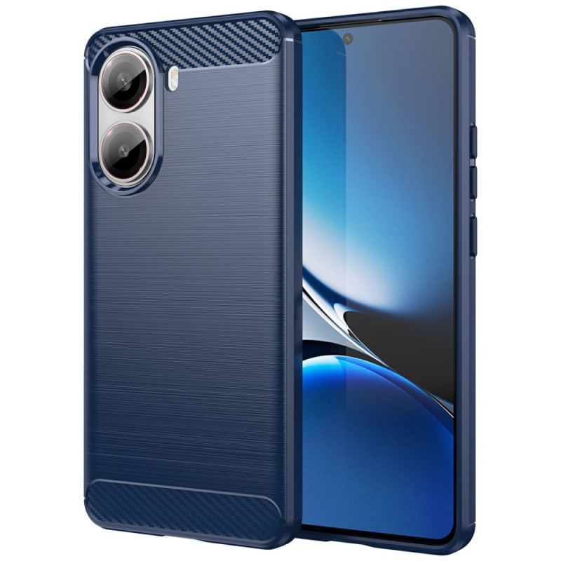 Coque Poco X7 Pro Fibre Carbone Brossée