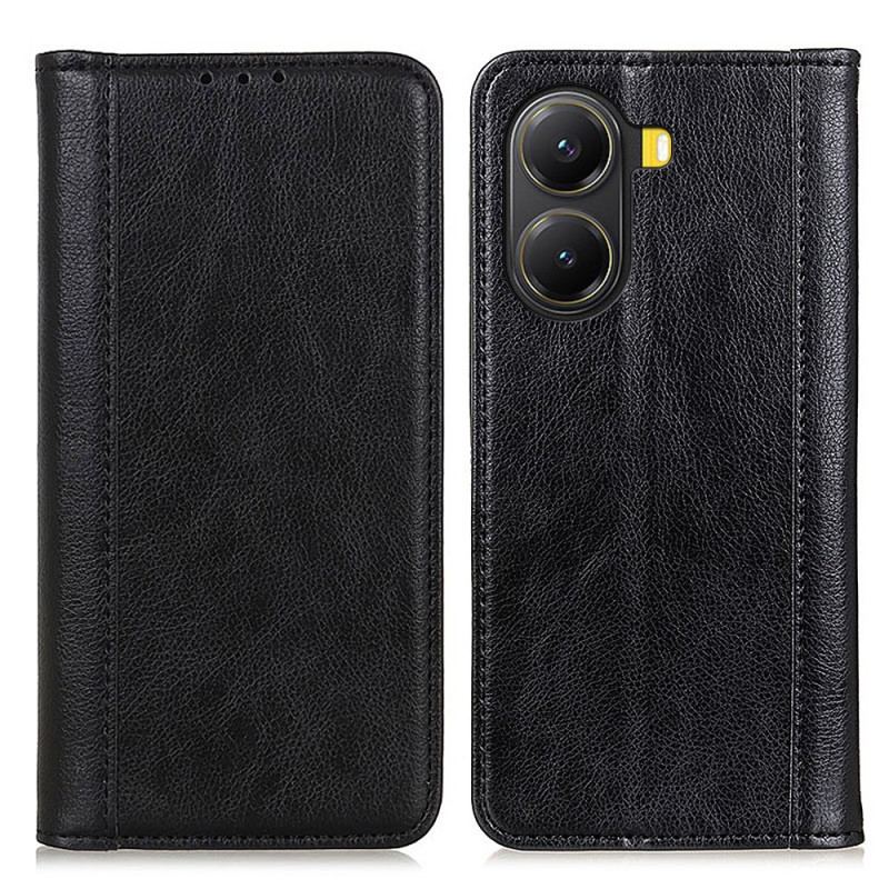 Flip Cover Poco X7 Pro 5G Cuir Fendu Texturé