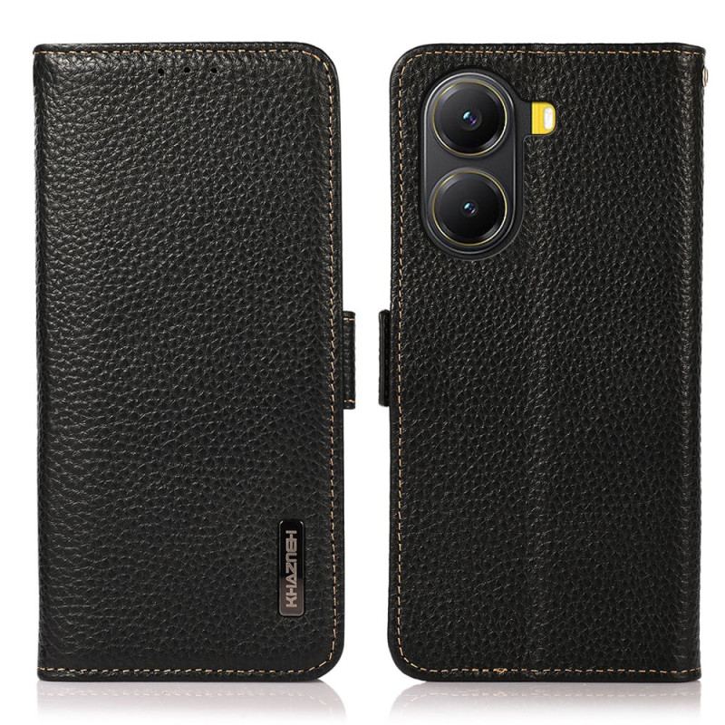 Flip Cover Poco X7 Pro 5G Cuir Litchi KHAZNEH