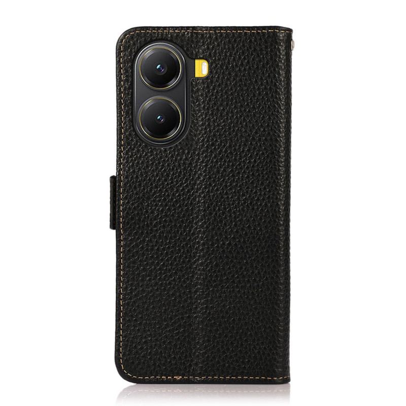 Flip Cover Poco X7 Pro 5G Cuir Litchi KHAZNEH