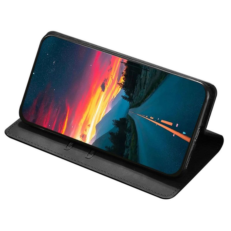 Flip Cover Poco X7 Pro 5G Effet Daim Premium