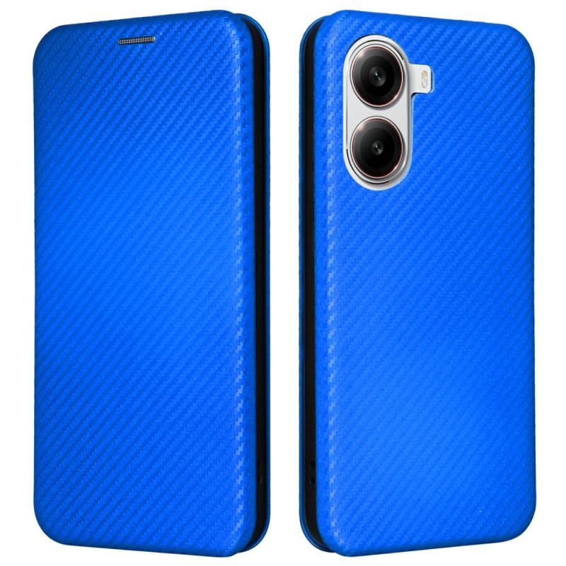 Flip Cover Poco X7 Pro 5G Fibre Carbone