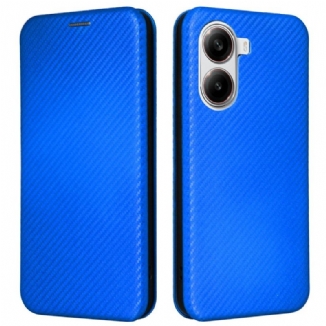 Flip Cover Poco X7 Pro 5G Fibre Carbone