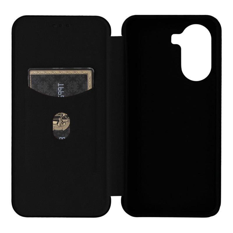Flip Cover Poco X7 Pro 5G Fibre Carbone