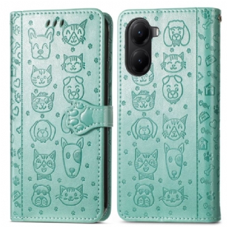 Housse Poco X7 Pro 5G Animaux Animés