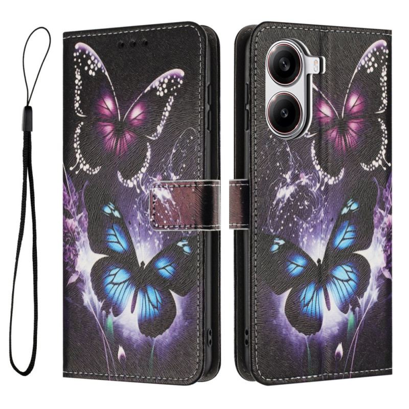 Housse Poco X7 Pro 5G Deux Papillons