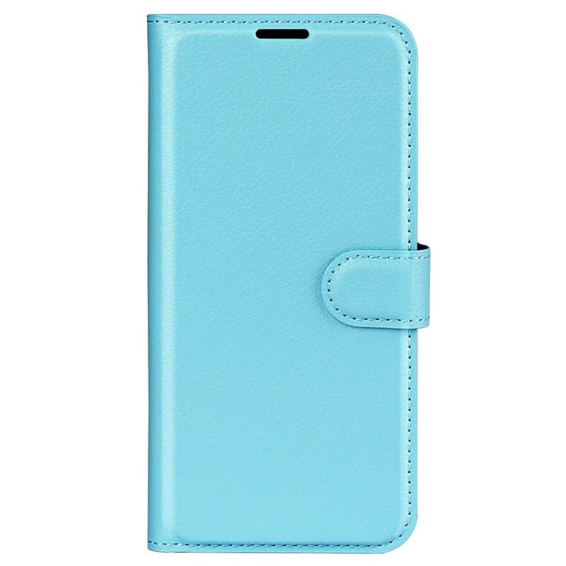 Housse Poco X7 Pro 5G Simili Cuir Litchi