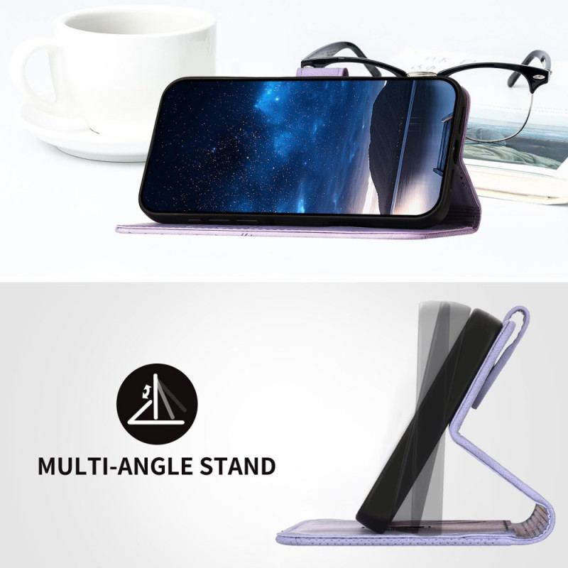 Housse Xiaomi Poco X7 Pro 5G Motif Géométrique et Papillons