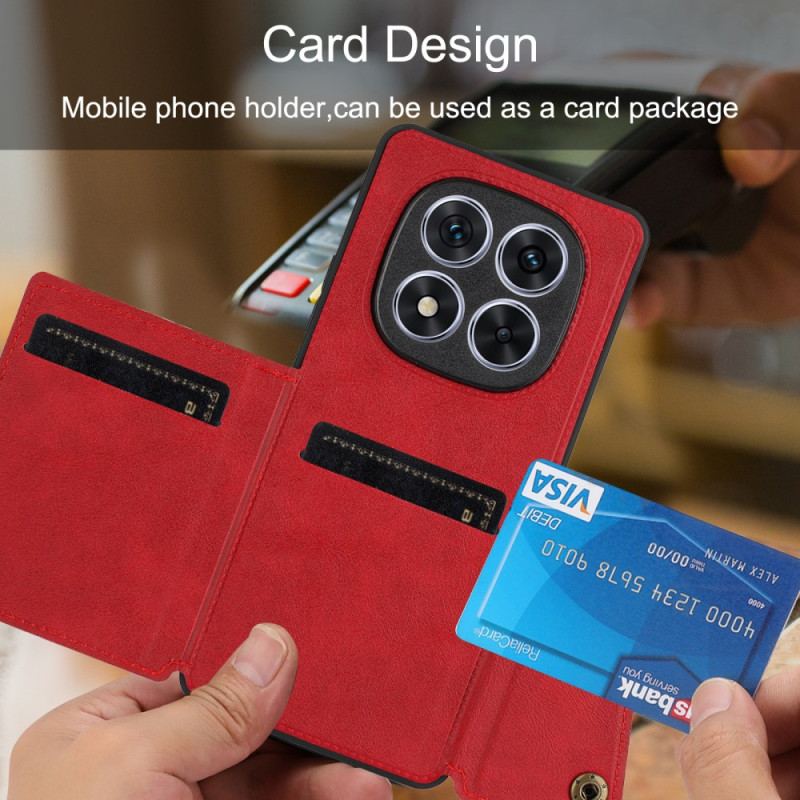 Coque Xiaomi Redmi Note 15 5G / 4G / Poco M8 5G Porte-Cartes et Support Intégré