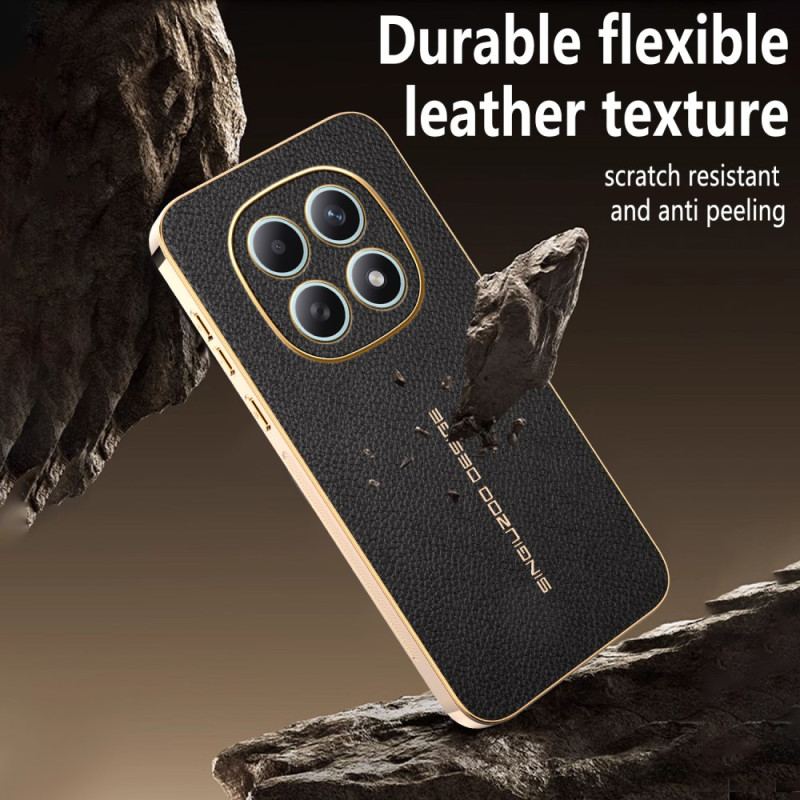 Coque Xiaomi Redmi Note 15 5G / 4G / Poco M8 5G Texture Litchi Anti-Rayures