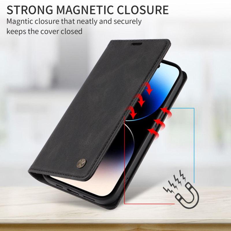 Flip Cover Xiaomi Redmi Note 15 5G / 4G / Poco M8 5G Effet Daim YIKATU