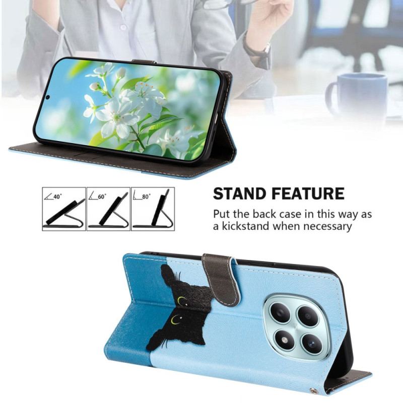 Housse Xiaomi Redmi Note 15 5G / 4G / Poco M8 5G Chat Noir