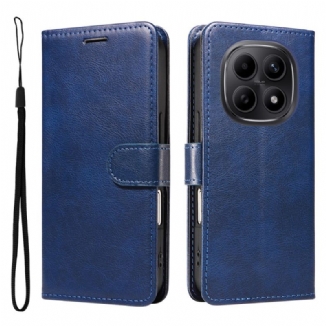 Housse Xiaomi Redmi Note 15 5G / 4G / Poco M8 5G Effet Cuir Uni