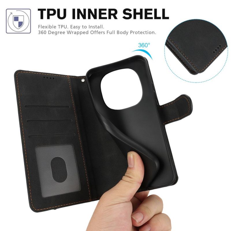 Housse Xiaomi Redmi Note 15 5G / 4G / Poco M8 5G Effet Daim Rétro