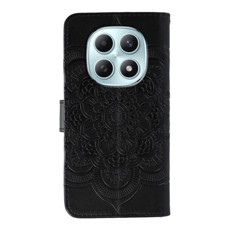 Housse Xiaomi Redmi Note 15 5G / 4G / Poco M8 5G Mandala et Strass