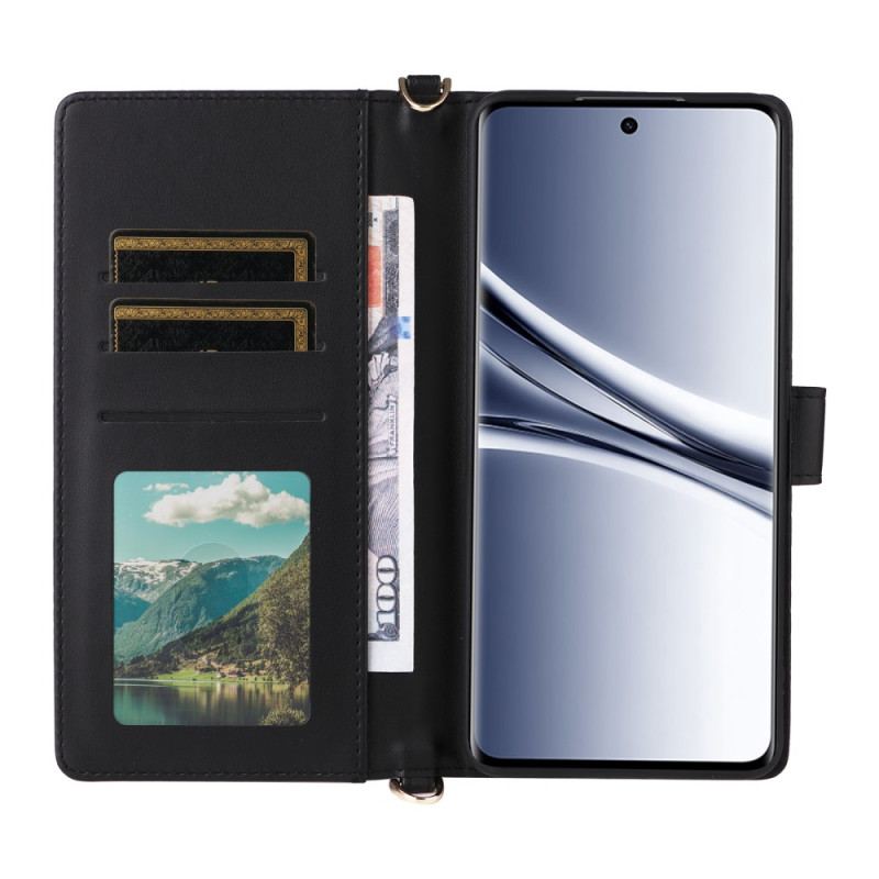 Housse Xiaomi Redmi Note 15 5G / 4G / Poco M8 5G Matelassée avec Bandoulière et Lanière