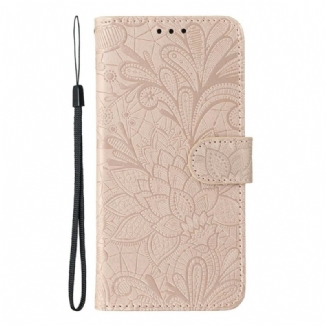 Housse Xiaomi Redmi Note 15 5G / 4G / Poco M8 5G Motif Floral Dentelle