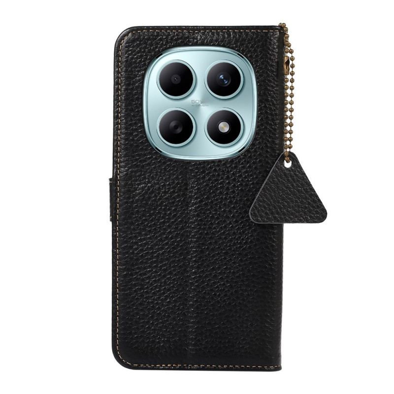 Housse Xiaomi Redmi Note 15 5G / Poco M8 5G Blocage RFID en Cuir