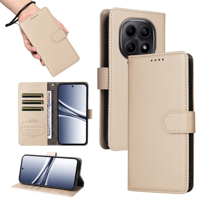 Housse Xiaomi Redmi Note 15 5G / Poco M8 5G Blocage RFID et Lanière