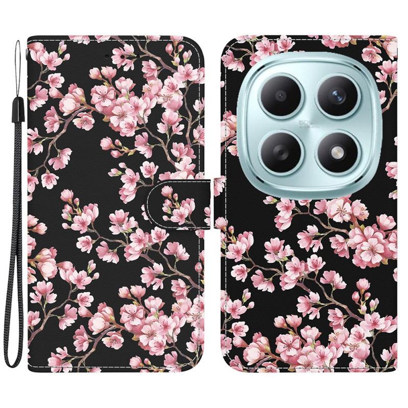 Housse Xiaomi Redmi Note 15 5G / Poco M8 5G Fleurs de Prunier