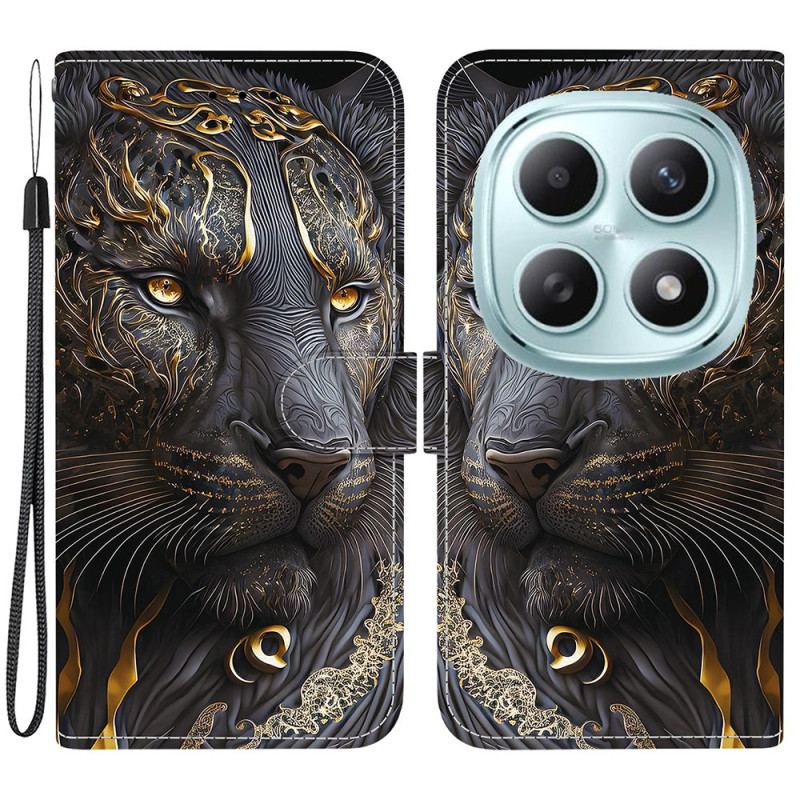 Housse Xiaomi Redmi Note 15 5G / Poco M8 5G Lion Doré