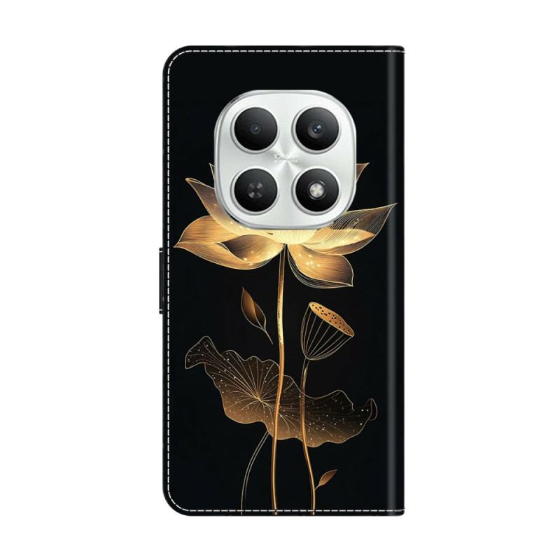 Housse Xiaomi Redmi Note 15 5G / Poco M8 5G Lotus Doré