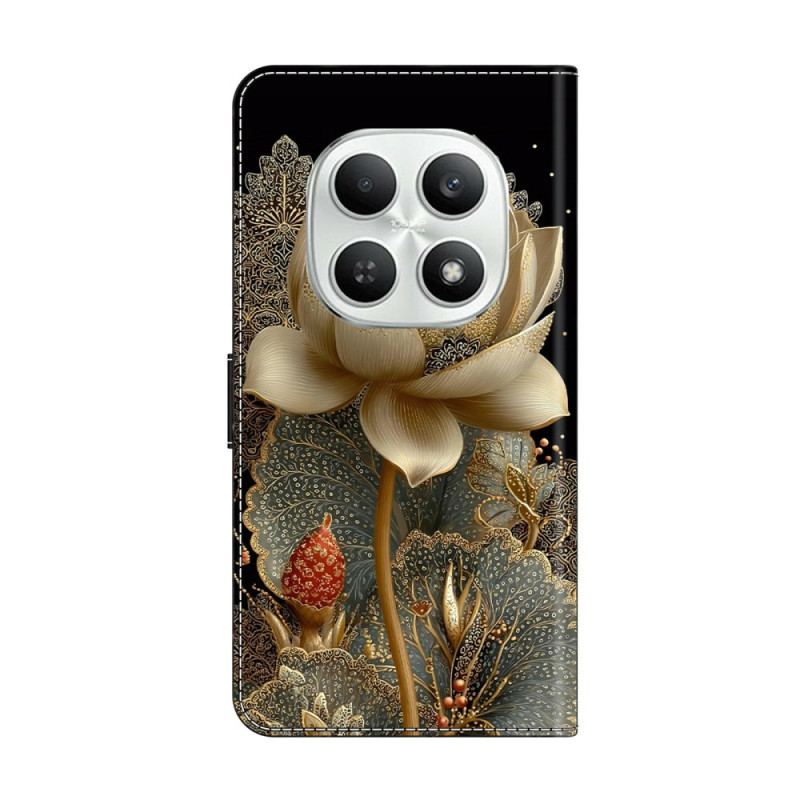 Housse Xiaomi Redmi Note 15 5G / Poco M8 5G Lotus Doré