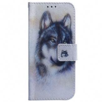 Housse Xiaomi Redmi Note 15 5G / Poco M8 5G Loup Aquarelle