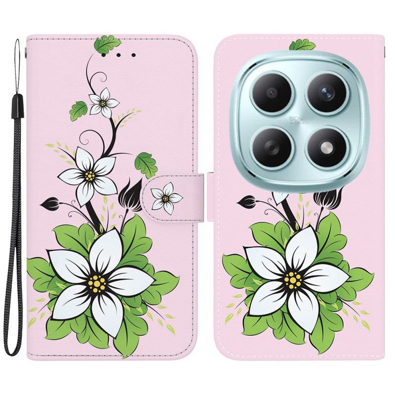 Housse Xiaomi Redmi Note 15 5G / Poco M8 5G Motif Lily