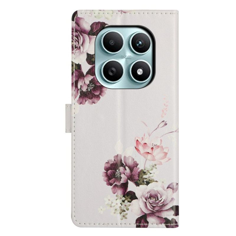 Housse Xiaomi Redmi Note 15 5G / Poco M8 5G Motif Rose Croix