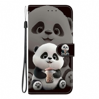 Housse Xiaomi Redmi Note 15 5G / Poco M8 5G Panda Milk Tea