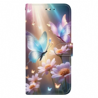 Housse Xiaomi Redmi Note 15 5G / Poco M8 5G Papillon Floral