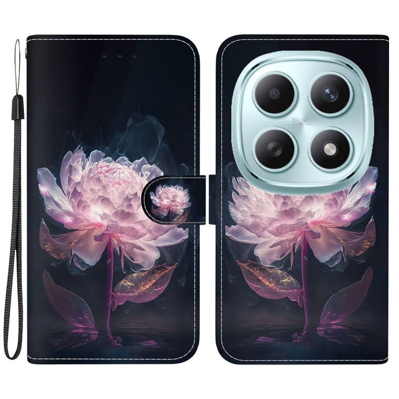 Housse Xiaomi Redmi Note 15 5G / Poco M8 5G Pivoine Violette